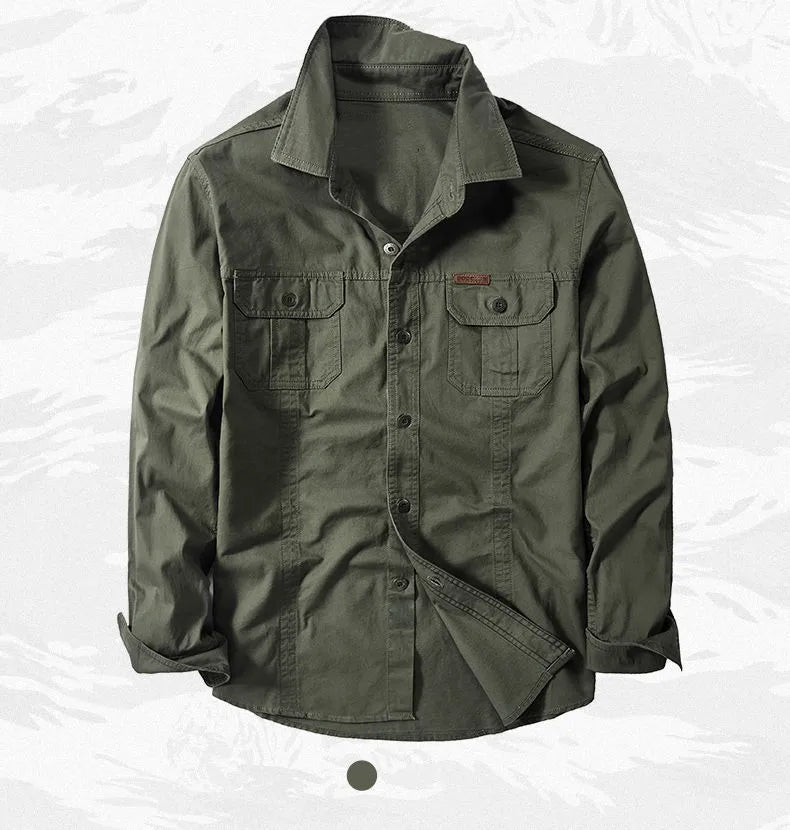 Men's Spring Tactical Soldiers Combat Long Sleeve Shirt Male Autumn Breathable Sport Tops Long Sleeve Slim Fit Shirts Size M-6XL