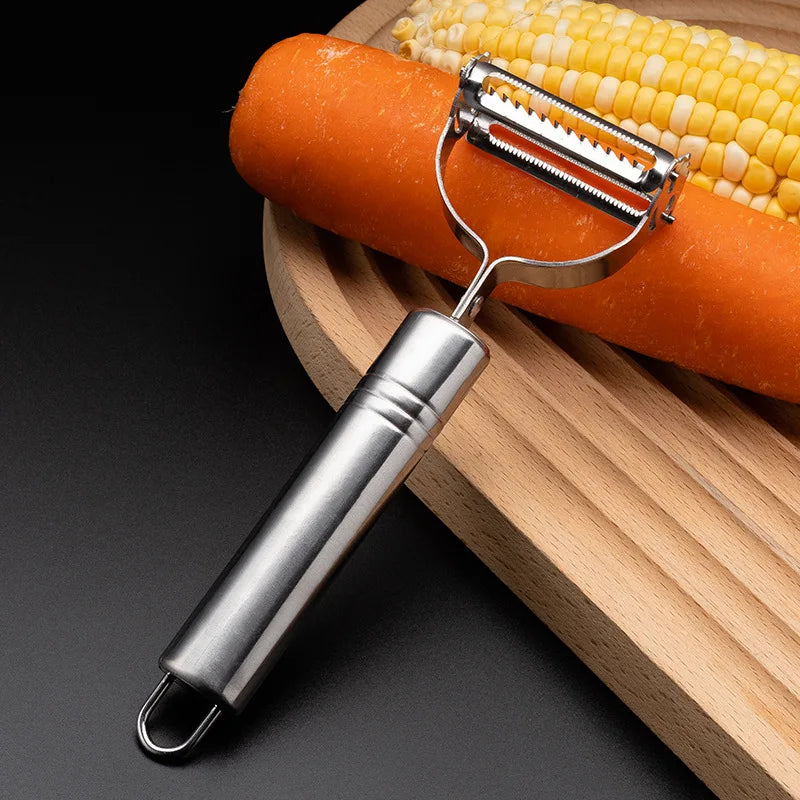 High Quality Stainless Steel Peeler Multifu Fruit Vegetable Peeler Home Kitchen Potato Fruit Manual Peeler Gadgets Wholesale