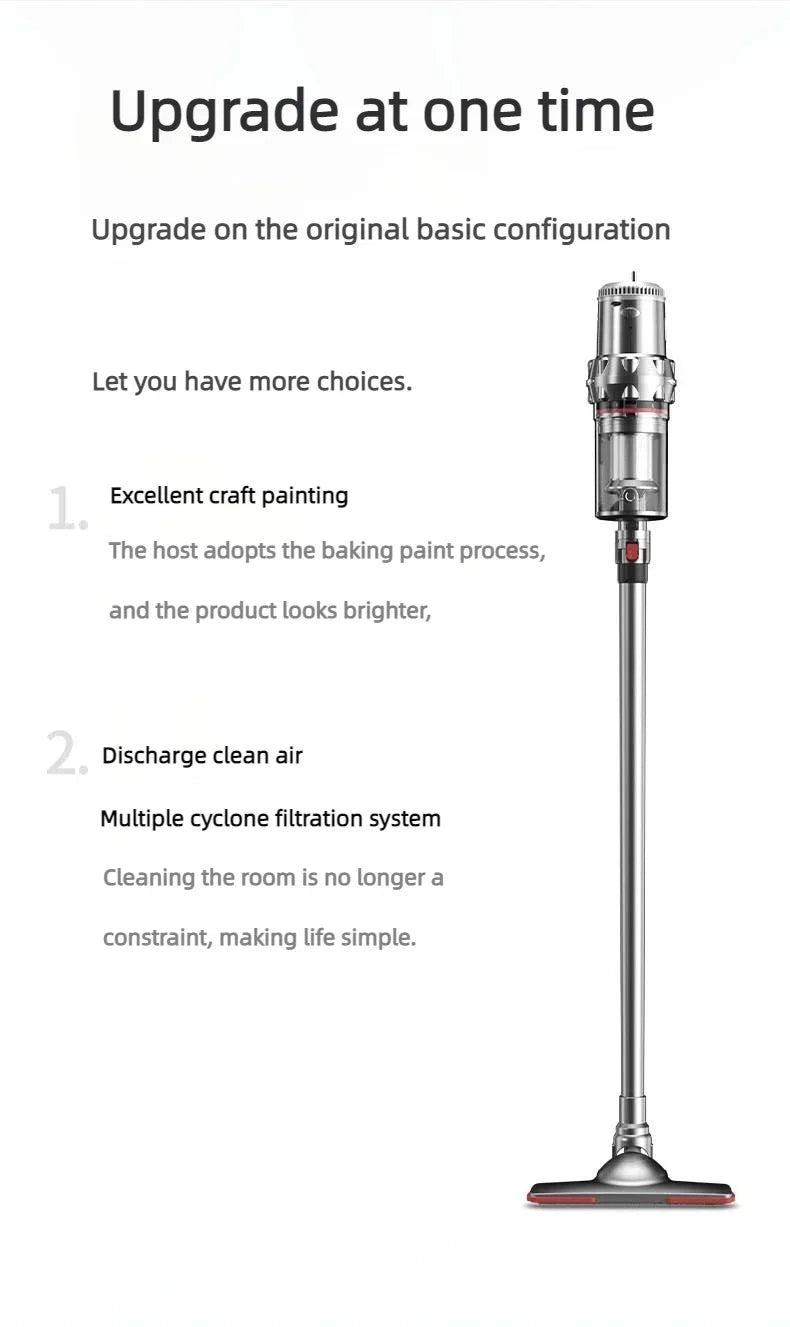 Handheld Cordless Wireless Vacuum Cleaner 600W Power Home portable Carpet Car Cleaning Machine Wired Cordless Vacuum Cleaner