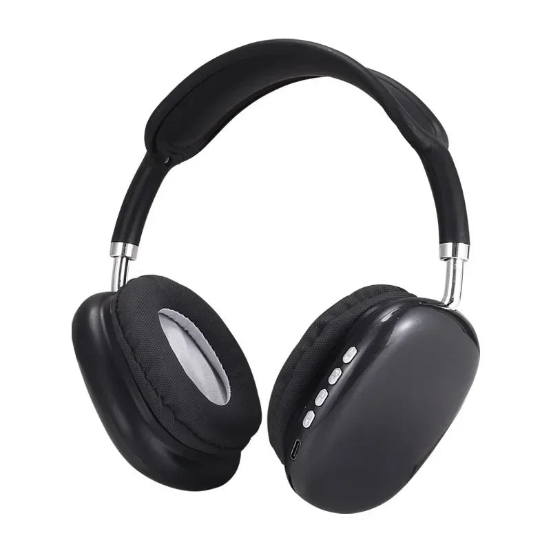 Head Mounted Bass Earphones Wireless Bluetooth Earphones Sports Headset Game with Charging Touch Control Earbuds for Music