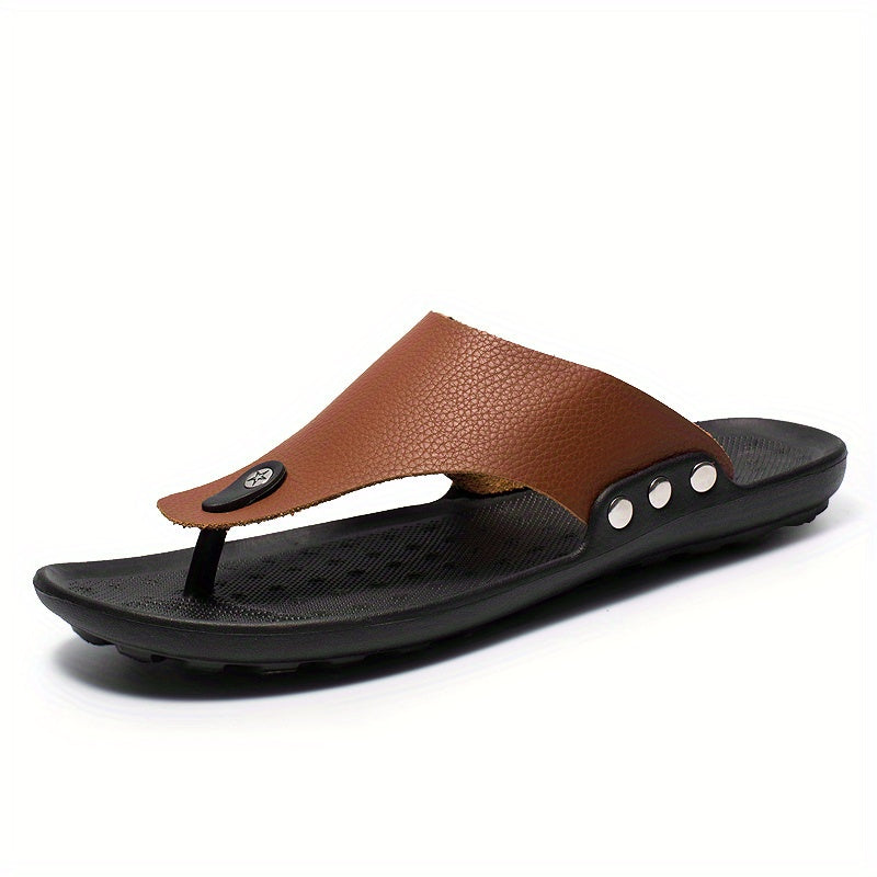 Simple Unisex Breathable Non-slip Slip On Sandals for Casual Summer Beach Outdoors for Men Women