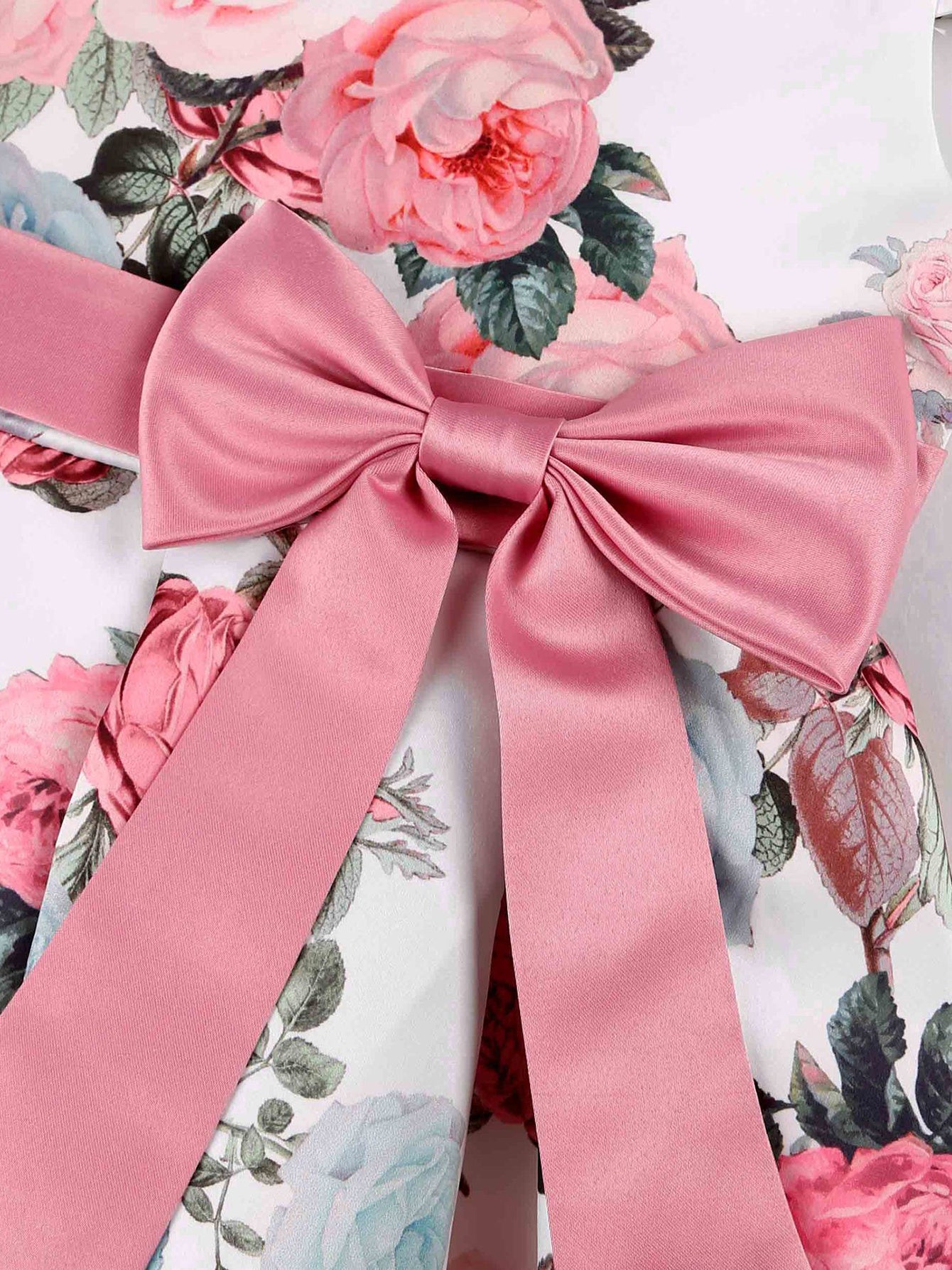 Children Eden 3-10 Years Girls Rose Print Dress