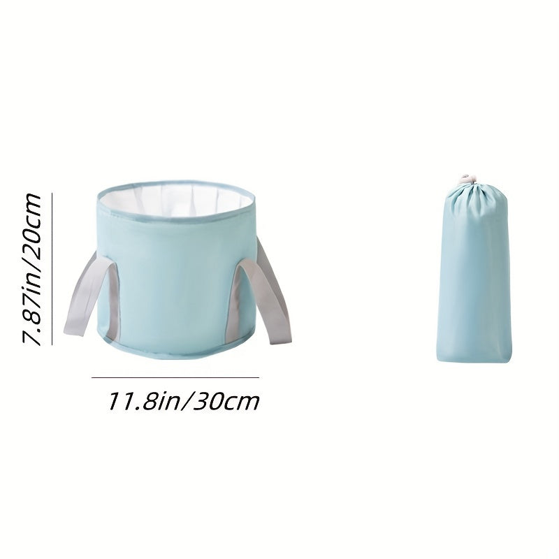 Portable Foot Soaking Tub with Handle, Suitable for Fishing, Travel, and Camping, Insulated Foldable Foot Bath, Travel Foldable Foot Soaking Bag, Foot Soaking Tub, Portable Foot Soaking Tub