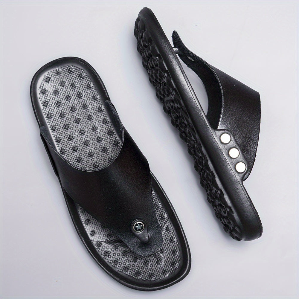 Simple Unisex Breathable Non-slip Slip On Sandals for Casual Summer Beach Outdoors for Men Women