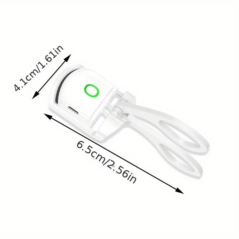 NIJ Electric Eyelash Curler with Technology - Corded Curling Device, Instant Volume & Lift, No to Lashes, for & (Plug-in, System) - Beauty Electronics for Sensitive Scalp/Collagen