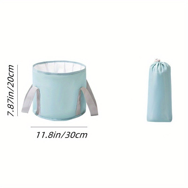 Portable Foot Soaking Tub with Handle, Suitable for Fishing, Travel, and Camping, Insulated Foldable Foot Bath, Travel Foldable Foot Soaking Bag, Foot Soaking Tub, Portable Foot Soaking Tub