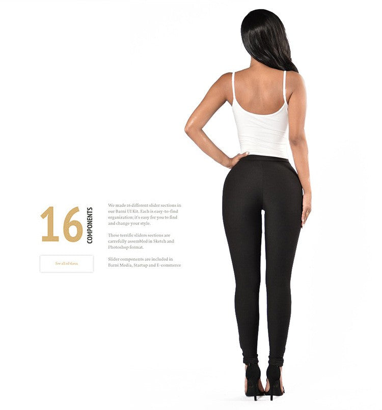 Autumn-Winter Trendy + Western Sexy Lace-Up Leggings with Double Rows of Eyelets, Cross-Tie Ankle Pants for Women, Solid Color Slim-Fit