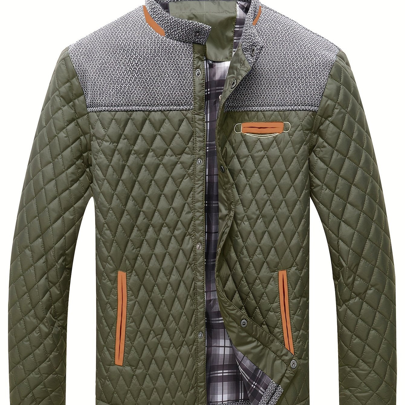 Men's Lightweight Warm Jacket, US Sizes