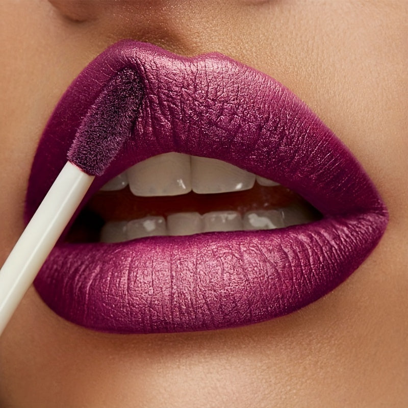 Golden Bar Luxury Lipstick - Timeless Velvety Smooth Finish, Intense Color Stay, Smudge-Proof & Waterproof - The Perfect Romantic Valentines Day Gift for Her