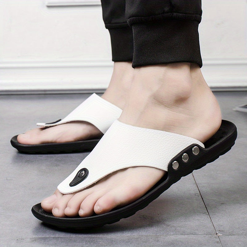 Simple Unisex Breathable Non-slip Slip On Sandals for Casual Summer Beach Outdoors for Men Women