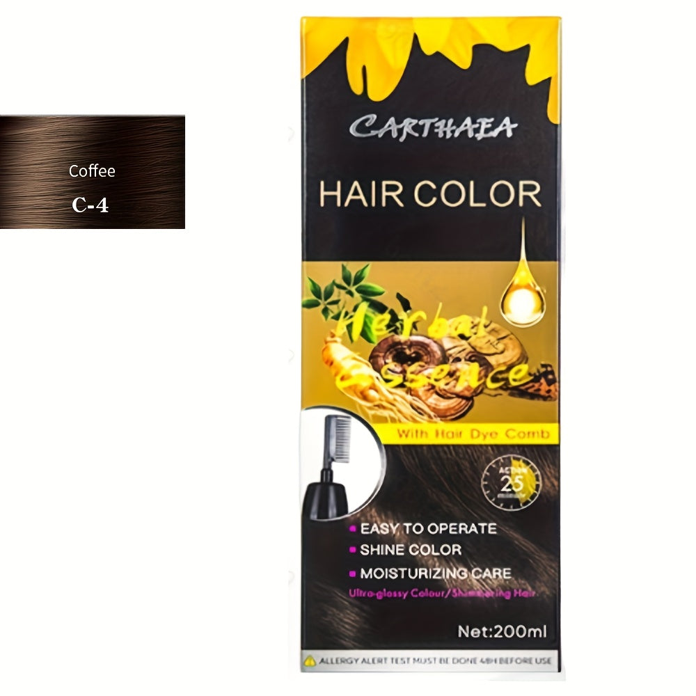 Natural Luxe Hair Colorant - Vibrant, Long-Lasting Hair Dye for Women and Men - Enhance, Nourish, and Protect Your Hair with This Easy-to-Use, Chemical-Free, Cruelty-Free, and Gentle Hair Coloring Product