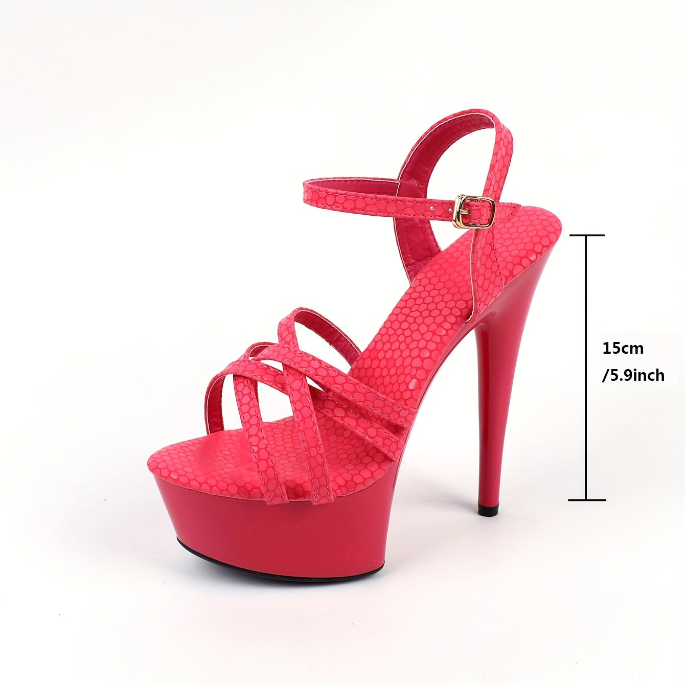 Women's Shoes Spring Clear Heels Sexy Sandals Slipper Shoe for Party Club 5.51inch Heel 1.57inch Platform LFD-B3497, Women Shoes