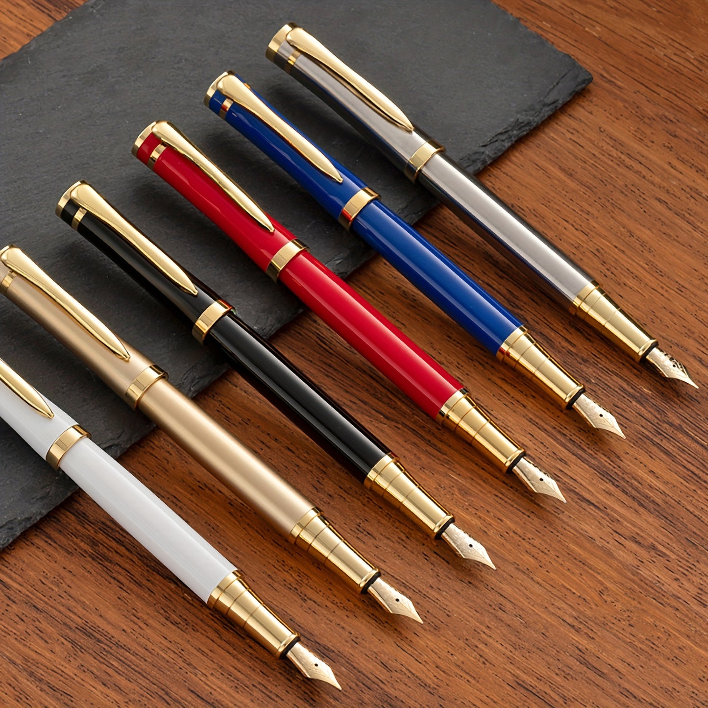 1pc, 2023 New Arrival Men's And Women's Luxury Multicolor Optional Metal Pen Gift Promotional Products Expensive Steel Pen