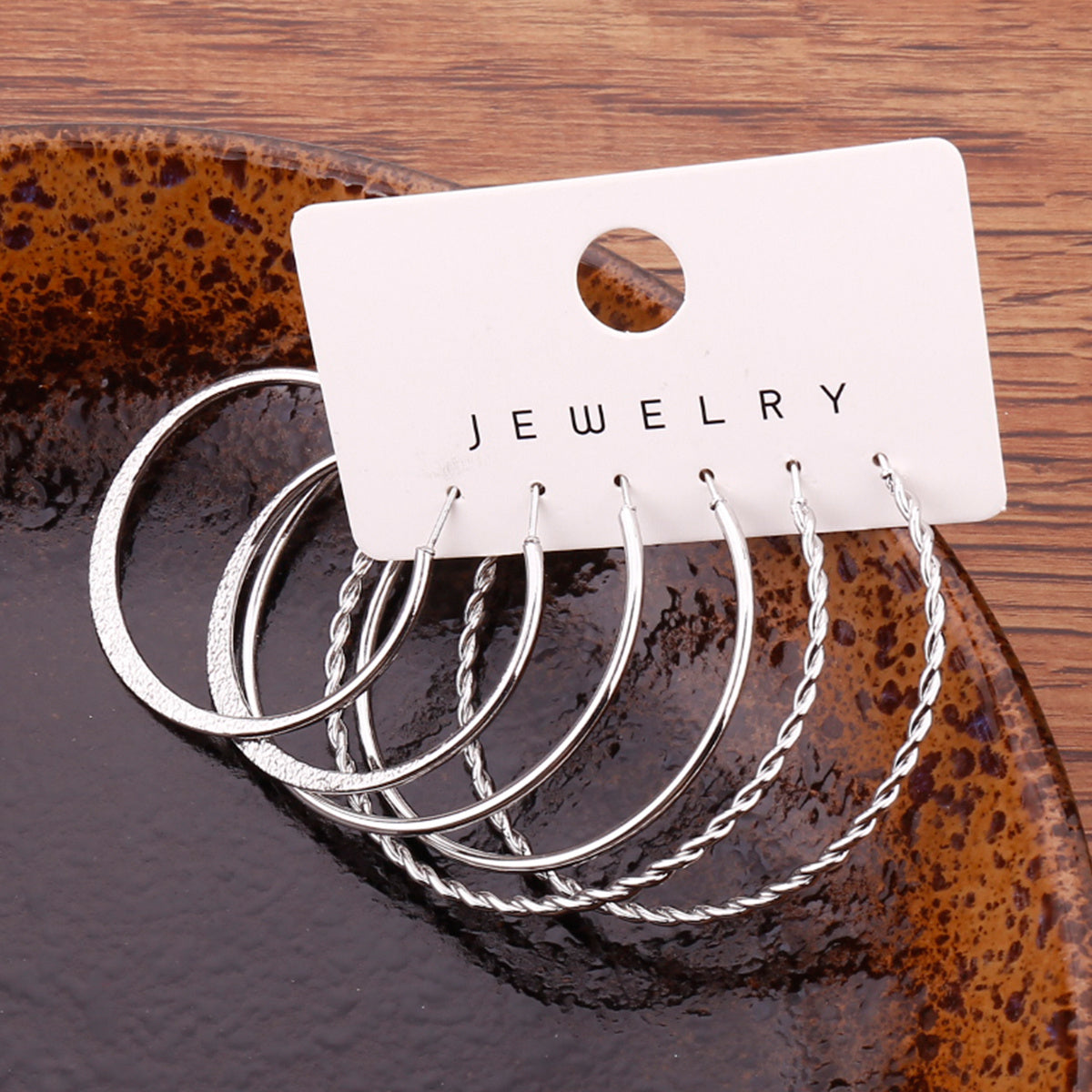 [Boho Vintage Earrings] 14K Golden Plated Earring Set, Boho Vintage Style Zinc Alloy, Non-Feathered Jewelry for Women