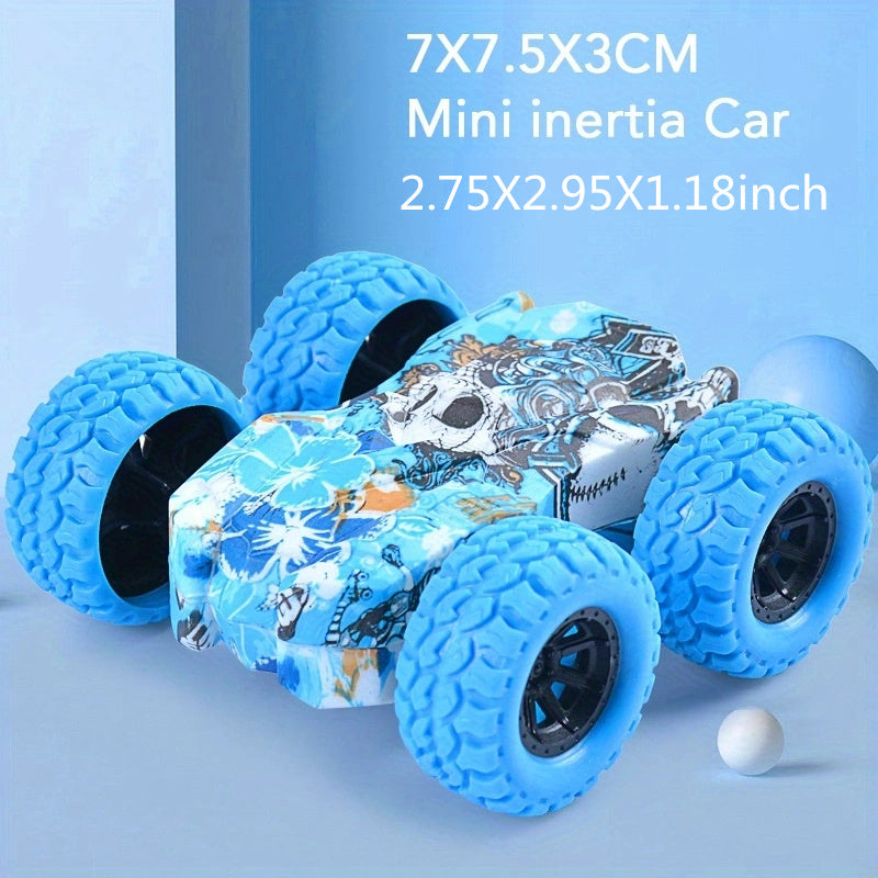 Fun Double-Side Vehicle Inertia Safety Crashworthiness And Fall Resistance Shatter-Proof Model For Kids Boy Toy Car Christmas, Halloween Gift