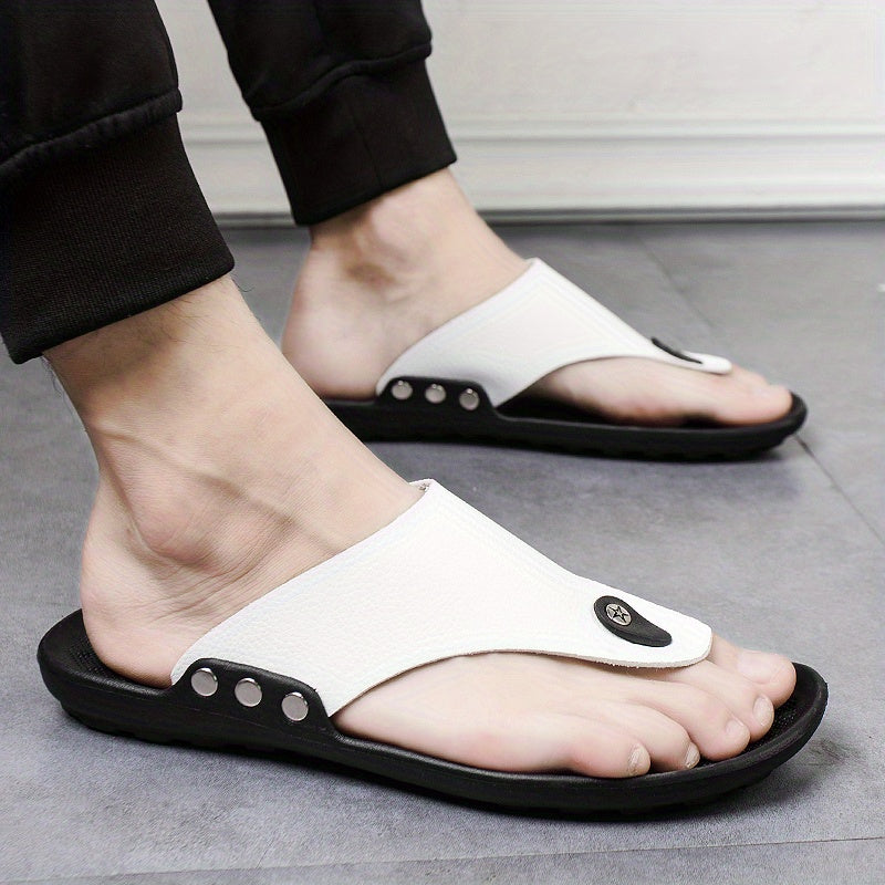 Simple Unisex Breathable Non-slip Slip On Sandals for Casual Summer Beach Outdoors for Men Women