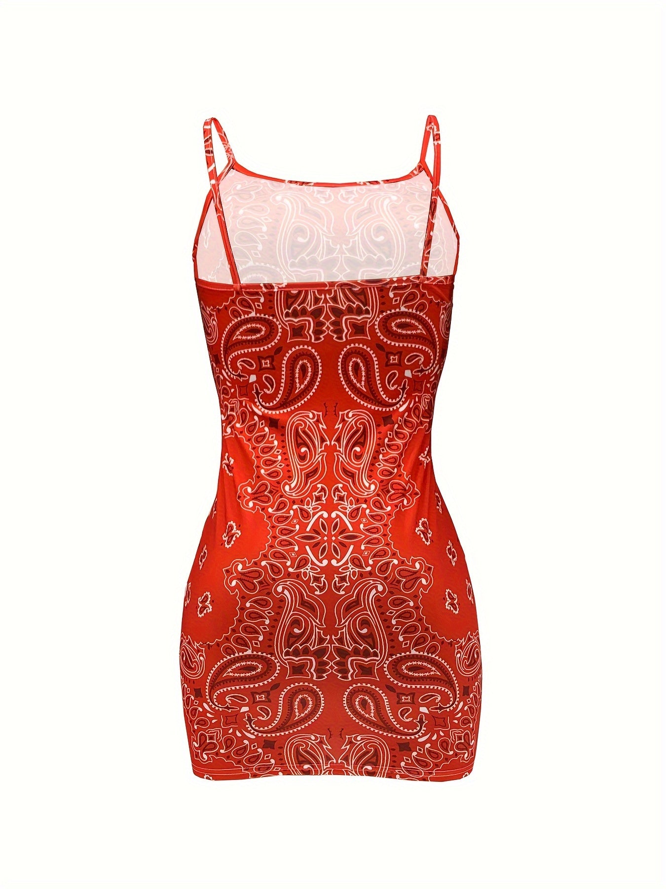 Women's Paisley Print Sleeveless Off-Shoulder Dress - Blue & White Bohemian Summer Dress with High Stretch, Machine Washable Lightweight Party & Casual Outfit for Beach, Festivals, Night Out - Elegant Women's Fashion