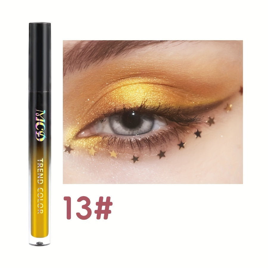 Liquid Eyeshadow - Blue Eyeshadow Palette, Purple Eyeshadow, Glitter Eyeshadow, Matte Eyeshadow - 13 Colors Makeup Nude Colors Eyeshadow Palette Natural Nude Matte Shimmer Glitter Pigment Eye Shadow Pallete Set Waterproof Smo