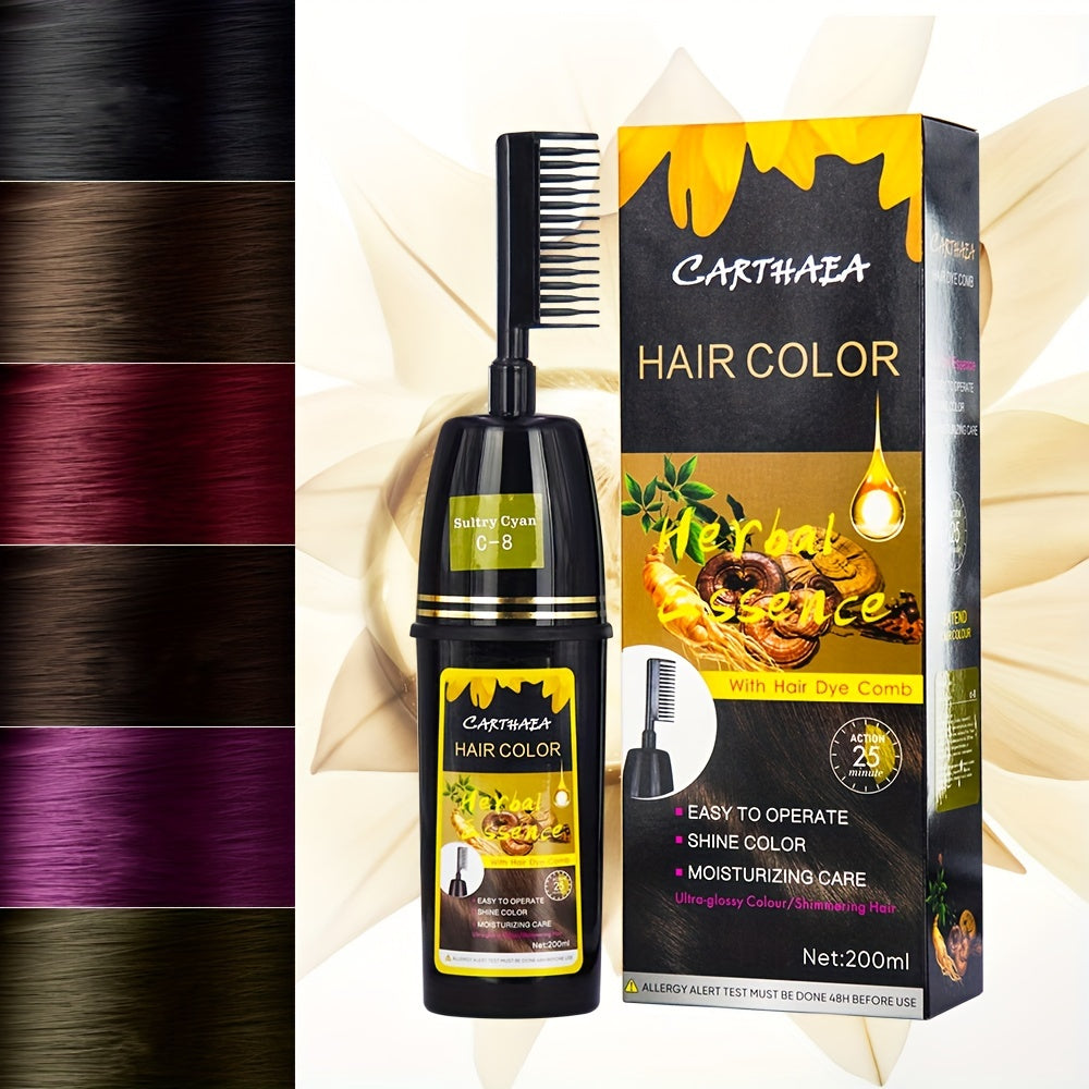 Natural Luxe Hair Colorant - Vibrant, Long-Lasting Hair Dye for Women and Men - Enhance, Nourish, and Protect Your Hair with This Easy-to-Use, Chemical-Free, Cruelty-Free, and Gentle Hair Coloring Product