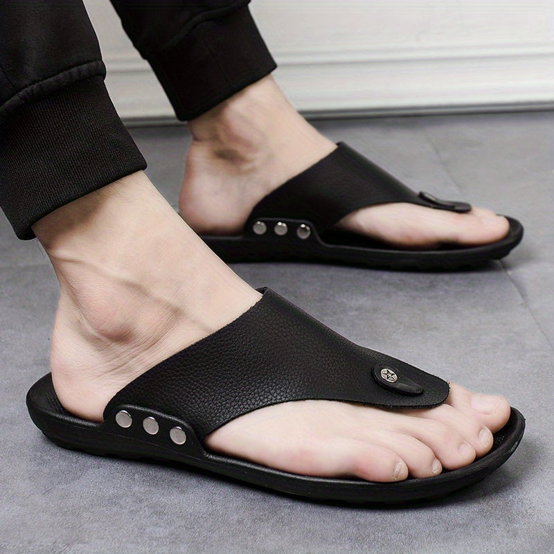 Simple Unisex Breathable Non-slip Slip On Sandals for Casual Summer Beach Outdoors for Men Women