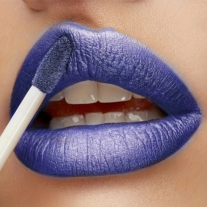 Golden Bar Luxury Lipstick - Timeless Velvety Smooth Finish, Intense Color Stay, Smudge-Proof & Waterproof - The Perfect Romantic Valentines Day Gift for Her