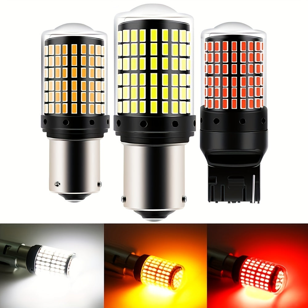 1pair/2pcs LED 1156 BA15S P21W 1157 P21/5W LED Bulbs For Super Brighter Car Brake Reversing Turn Signal Light