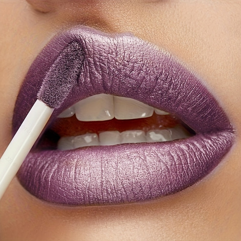 Golden Bar Luxury Lipstick - Timeless Velvety Smooth Finish, Intense Color Stay, Smudge-Proof & Waterproof - The Perfect Romantic Valentines Day Gift for Her