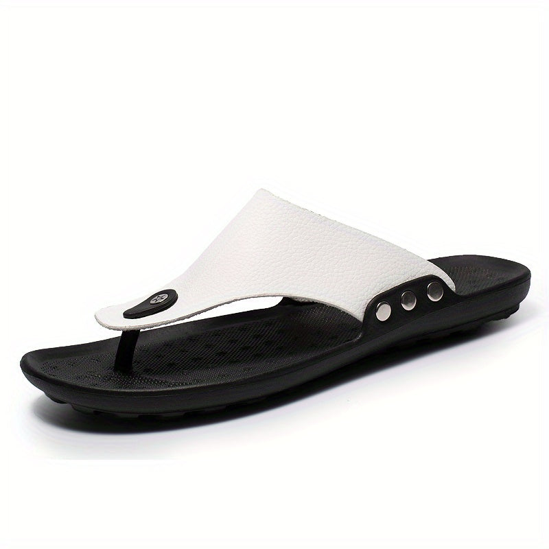 Simple Unisex Breathable Non-slip Slip On Sandals for Casual Summer Beach Outdoors for Men Women