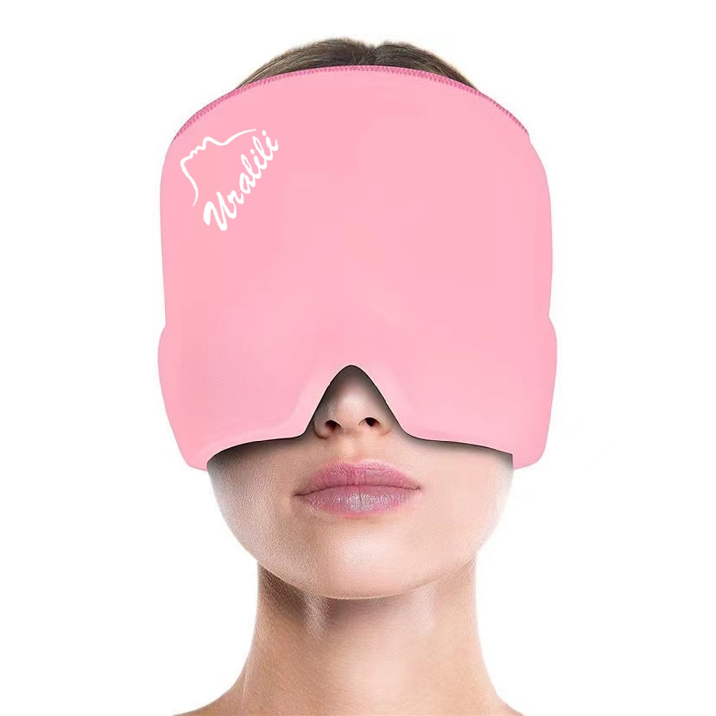 Headache Relief Cap, Migraine Ice Pack Mask Products, Women Cooling Gel Hat, Face Cold Compress Head Wrap for Her Stress. Great Birthday Gift for Mom, Sister, Grandma, Girlfriend, & Teacher