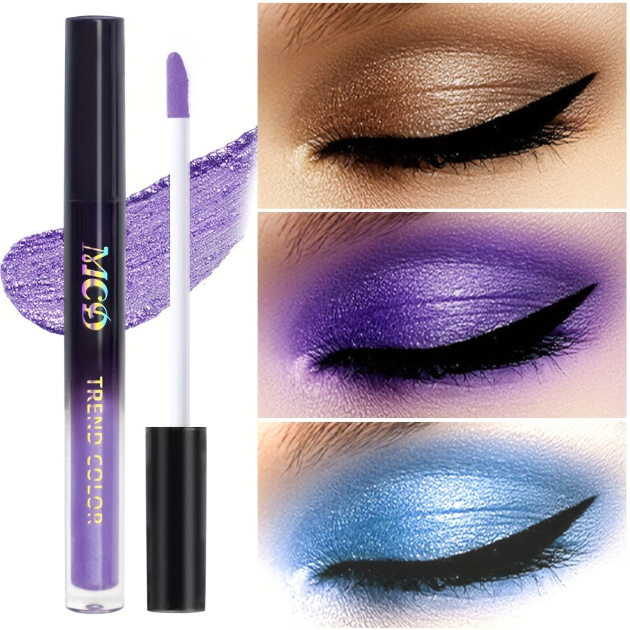 Liquid Eyeshadow - Blue Eyeshadow Palette, Purple Eyeshadow, Glitter Eyeshadow, Matte Eyeshadow - 13 Colors Makeup Nude Colors Eyeshadow Palette Natural Nude Matte Shimmer Glitter Pigment Eye Shadow Pallete Set Waterproof Smo